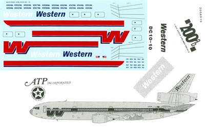 1:200 Western Airlines McDD DC-10-10