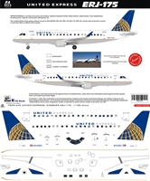 1:100 United Express Embraer 175