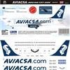 1:144 Aviacsa '.com' Boeing 737-200
