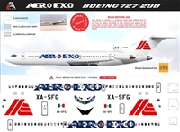 1:144 AeroExo Boeing 727-200F