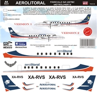 1:144 Aerolitoral Fairchild Metro III