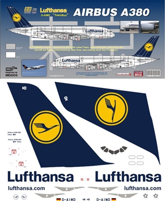 1:144 Lufthansa Airbus A.380-800