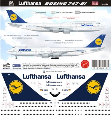 1:144 Lufthansa Boeing 747-8I