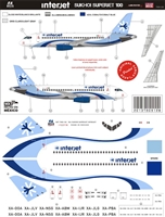 1:144 Interjet Sukhoi SSJ 100 Superjet
