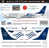 1:144 Delta Airlines 'Skyteam" Boeing 737-800