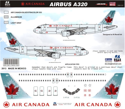 1:144 Air Canada Airbus A.320