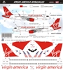 1:144 Virgin America Airbus A.320