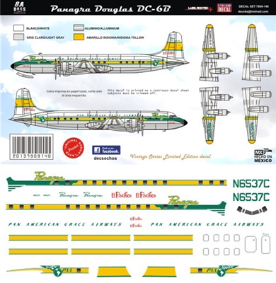 1:144 Panagra Douglas DC-6