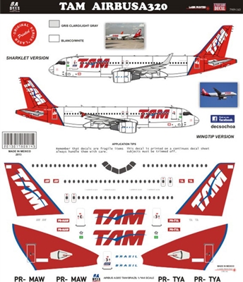 1:144 TAM Airbus A.320 "200th"