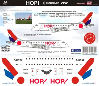 1:144 HOP! Embraer 170