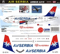 1:144 Air Serbia Airbus A.319