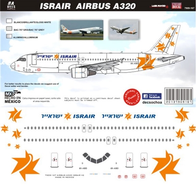 1:144 Israir Airbus A.320