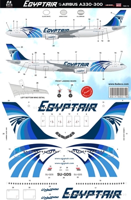 1:144 Egyptair Airbus A.330-300