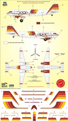 1:144 Aero California Douglas DC-3