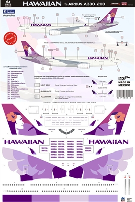 1:144 Hawaiian Airlines Airbus A.330-200 (Revell kit)