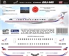 1:144 AereoCalafia Embraer 145