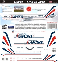 1:144 Lacsa Airbus A.320