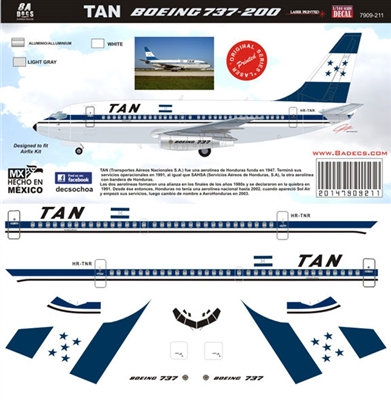 1:144 TAN Boeing 737-200