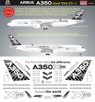 1:144 Airbus A.350-900 "Asia Tour 2014"