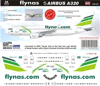 1:144 Flynas Airbus A.320
