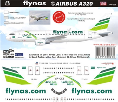 1:144 Flynas Airbus A.320