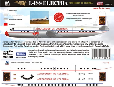 1:144 Aerocondor Colombia L.188 Electra
