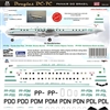 1:144 Panair do Brasil Douglas DC-7C