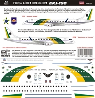 1:144 Forca Aerea Brasileira Embraer 190