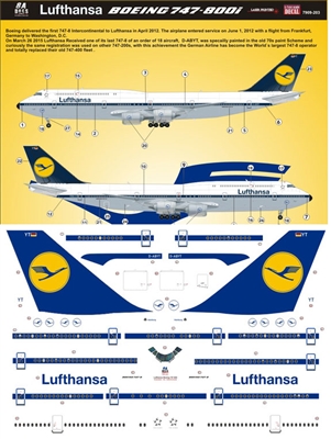 1:144 Lufthansa (retrojet) Boeing 747-8I
