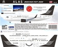1:144 Alas Uruguay Boeing 737-300