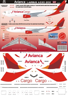 1:144 Avianca (2005 cs) Airbus A.330-200 / -200F