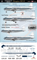 1:144 Aeronaves de Mexico (1953 cs) Douglas DC-4