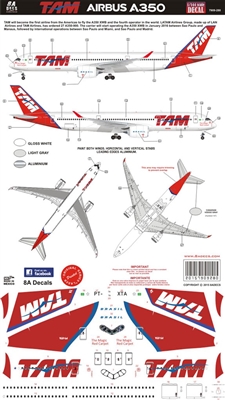 1:144 TAM Airbus A.350-900