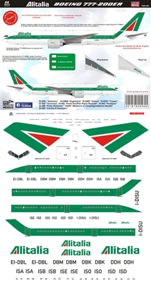1:144 Alitalia (2002 cs) Boeing 777-200ER