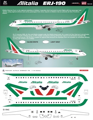 1:144 Alitalia (2007 cs) Embraer 190