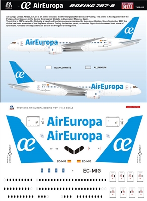 1:144 Air Europa Boeing 787-8