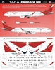 1:144 TACA (2004 cs) Embraer 190