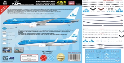 1:144 KLM Boeing 787-9, Boeing 737-800 *Sold Out*