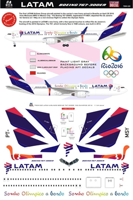 1:144 LATAM Boeing 767-300ER