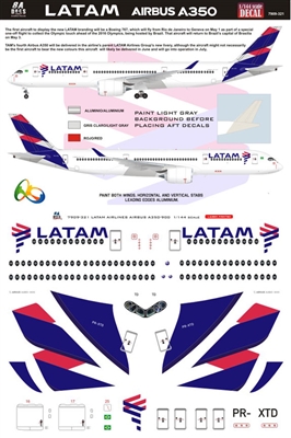 1:144 LATAM Airbus A.350-900