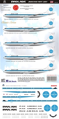 1:144 Pan Am Boeing 707-320B/C
