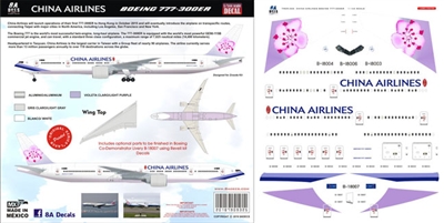 1:144 China Airlines Boeing 777-300ER