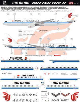 1:144 Air China Boeing 787-9