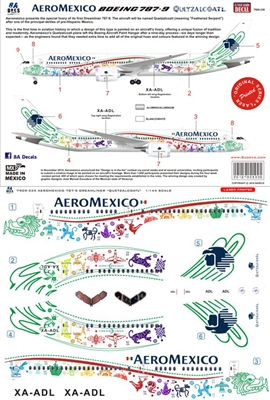 1:144 AeroMexico Boeing 787-9 "Quetzalcoatl"
