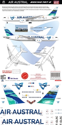 1:144 Air Austral Boeing 787-8 "Rivers"
