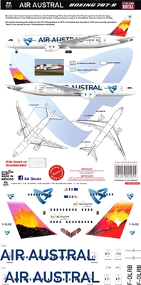 1:144 Air Austral Boeing 787-8 "Volcanos"