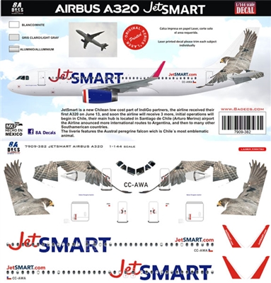 1:144 Jetsmart Airbus A.320
