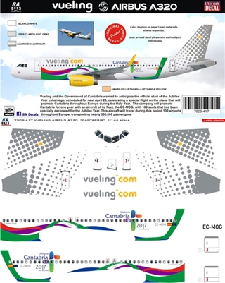 1:144 Vueling Airbus A.320 'Cantabria'