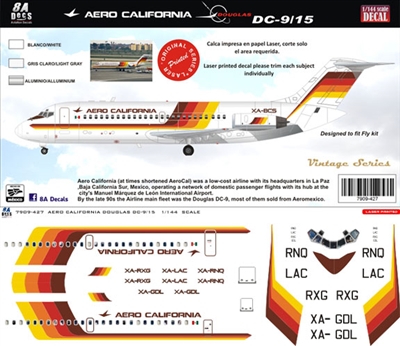 1:144 Aero California Douglas DC-9-15