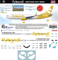 1:144 Flybondi Boeing 737-800